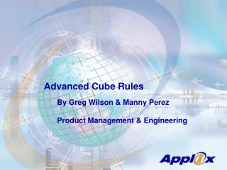 Advanced Cube Rules