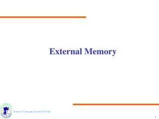 External Memory