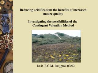 Reducing acidification: the benefits of increased nature quality