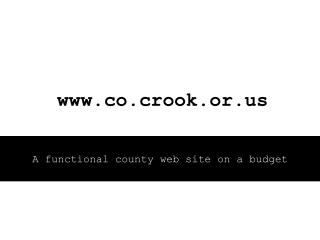 co.crook.or