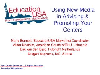 Using New Media in Advising &amp; Promoting Your Centers