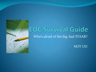 EOC Survival Guide