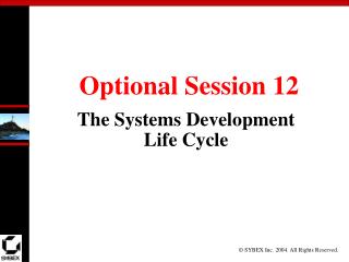Optional Session 12