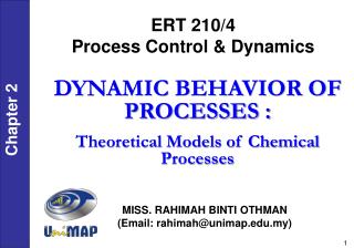 ERT 210/4 Process Control &amp; Dynamics