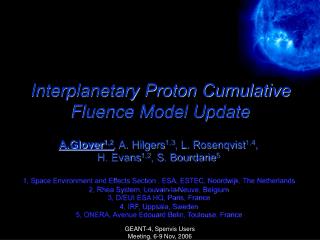 Interplanetary Proton Cumulative Fluence Model Update