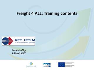 Freight 4 ALL: Training contents