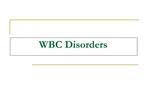 WBC Disorders