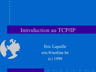 Introduction au TCP/IP