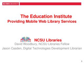The Education Institute Providing Mobile Web Library Services