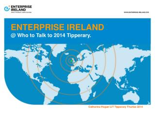 ENTERPRISE IRELAND @ Who to Talk to 2014 Tipperary.