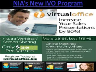NIA’s New iVO Program