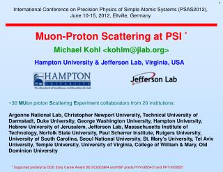 Muon-Proton Scattering at PSI *