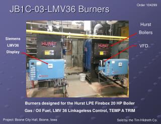 JB1C-03-LMV36 Burners