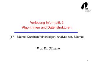 Prof. Th. Ottmann