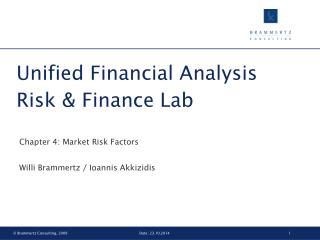 Unified Financial Analysis Risk &amp; Finance Lab