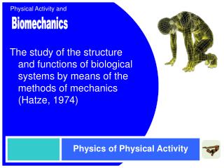 Physics of Physical Activity
