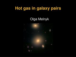 Hot gas in galaxy pairs