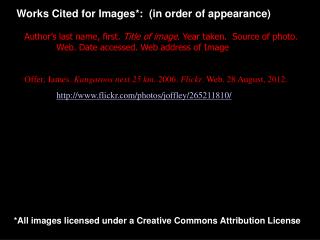 Works Cited for Images*: (in order of appearance)