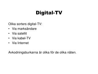Digital-TV