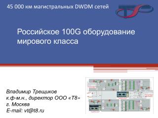 Российское 100G оборудование мирового класса