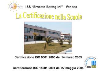 IISS “Ernesto Battaglini” - Venosa