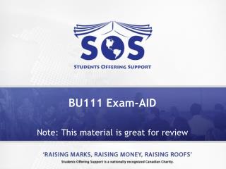 BU111 Exam-AID