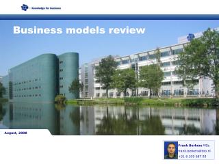 Business models review