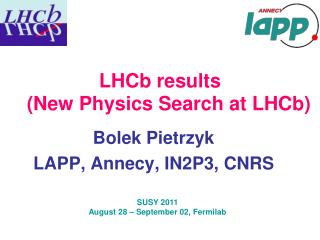 LHCb results
