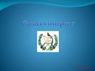 Guatecompras