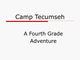 Camp Tecumseh