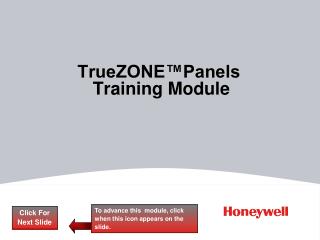 TrueZONE™Panels Training Module