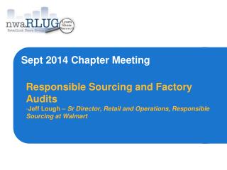 Sept 2014 Chapter Meeting