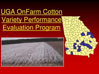 UGA OnFarm Cotton Variety Performance Evaluation Program