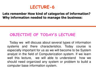 LECTURE-6