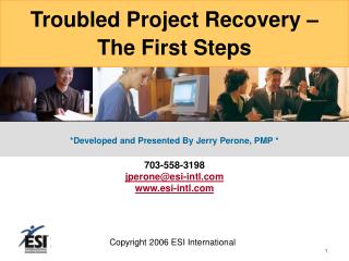 Troubled Project Recovery – The First Steps