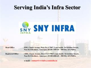 Serving India’s Infra Sector