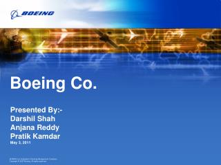 Boeing Co.