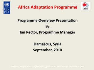 Africa Adaptation Programme