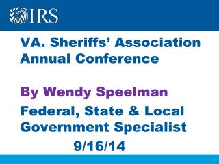 VA. Sheriffs’ Association Annual Conference By Wendy Speelman
