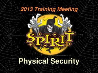 2013 Training Meeting