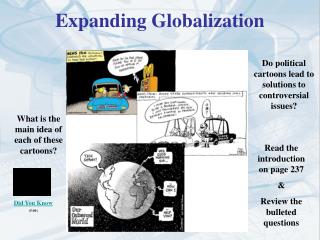 Expanding Globalization