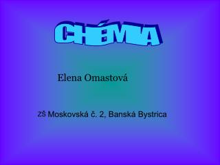 Elena Omastová