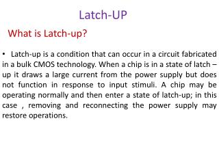 Latch-UP