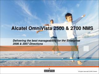 Alcatel OmniVista 2500 &amp; 2700 NMS