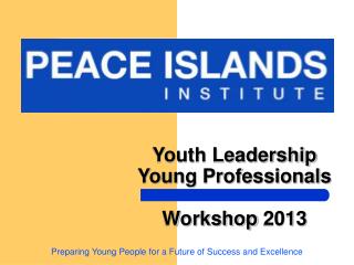 Youth Leadership Young Professionals Workshop 2013