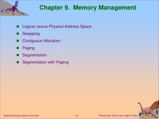 Chapter 9. Memory Management