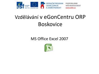 Vzdělávání v eGonCentru ORP Boskovice