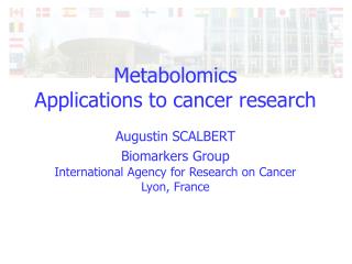 Metabolomics Applications to cancer research