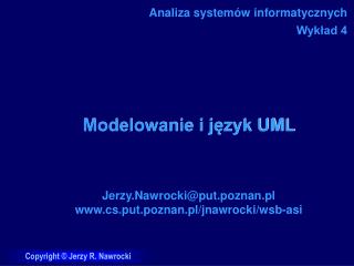 Modelowanie i język UML