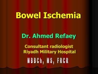 Bowel Ischemia